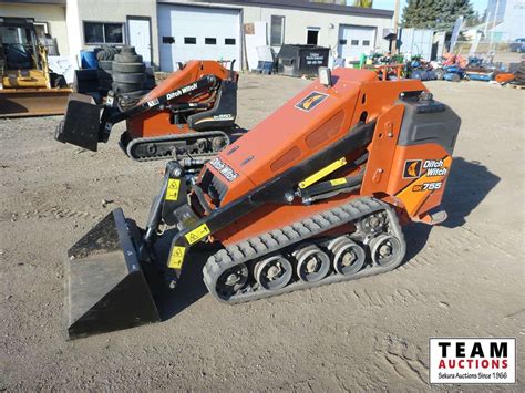 ditch witch sk755 stand behind skid steer|stand on pallet skid steer.